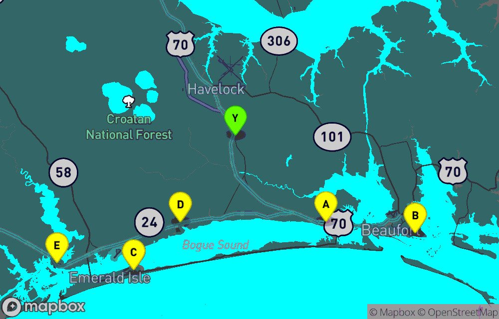 Boat Ramp Map